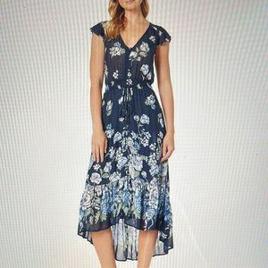 Lucky Brand Navy Floral Dress